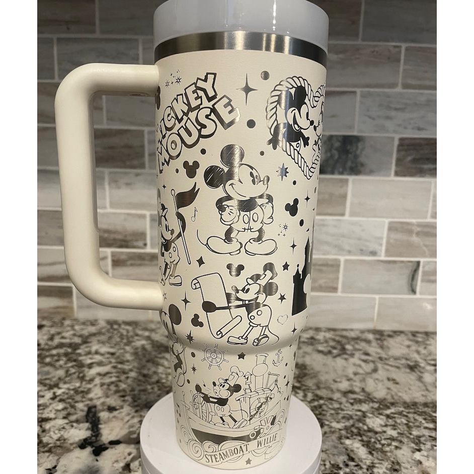 Mithtckey And Minthtnie Mouse Quencher H2.0 FlowState? Tumbler | 40 OZ