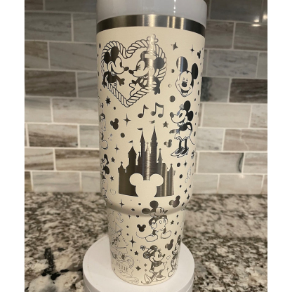 Mithtckey And Minthtnie Mouse Quencher H2.0 FlowState? Tumbler | 40 OZ
