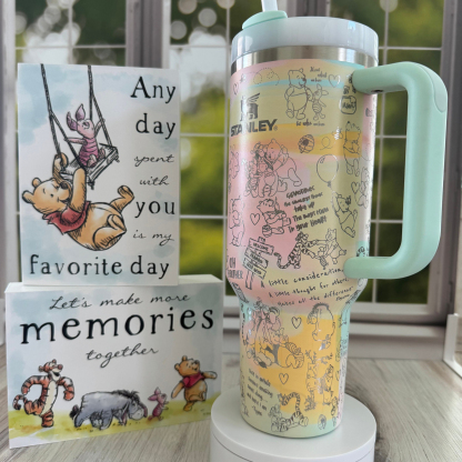 Pothtoh The Winthtnie Quencher H2.0 FlowState? Tumbler | 40 OZ