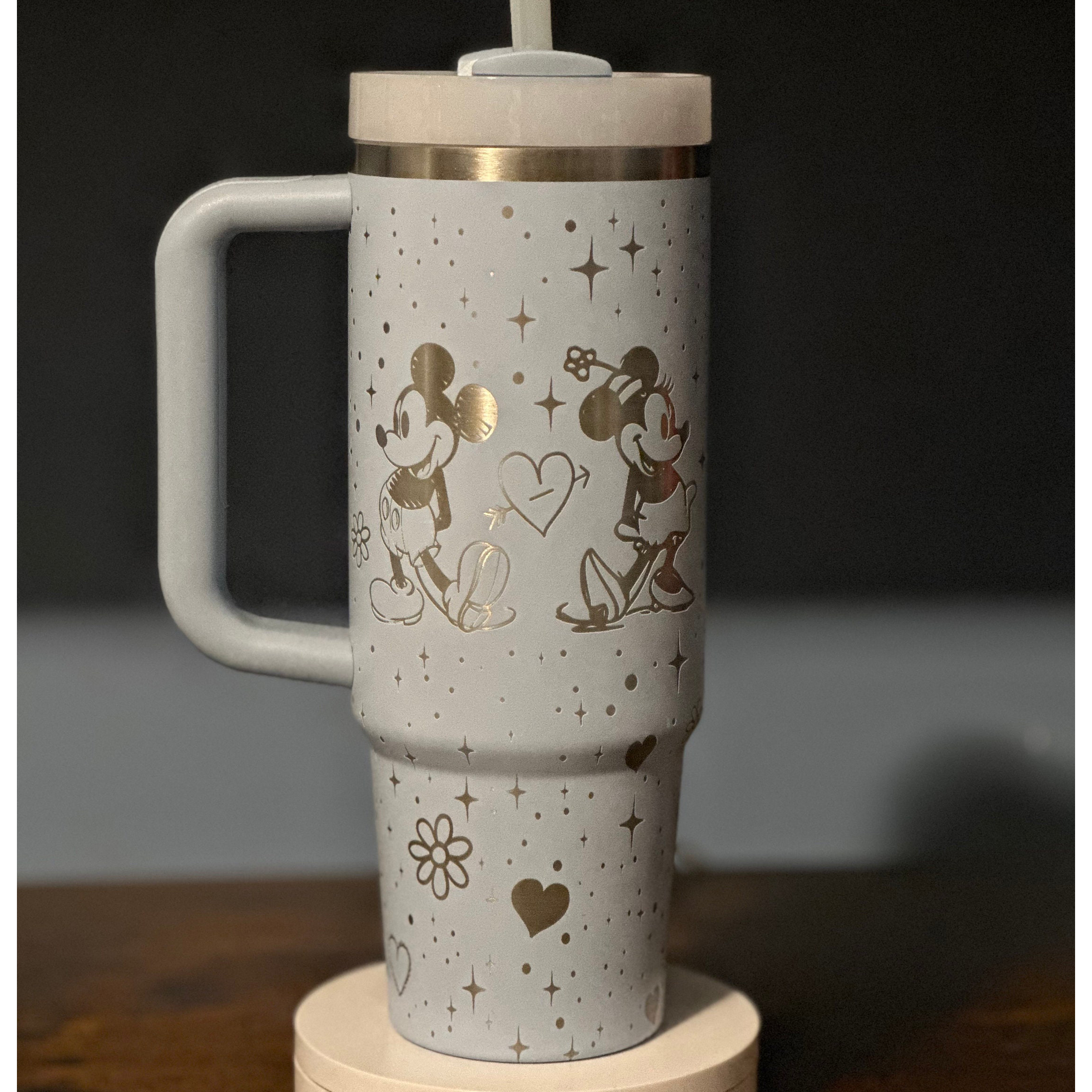 Mithtckey And Minthtnie Mouse Quencher H2.0 FlowState? Tumbler | 40 OZ