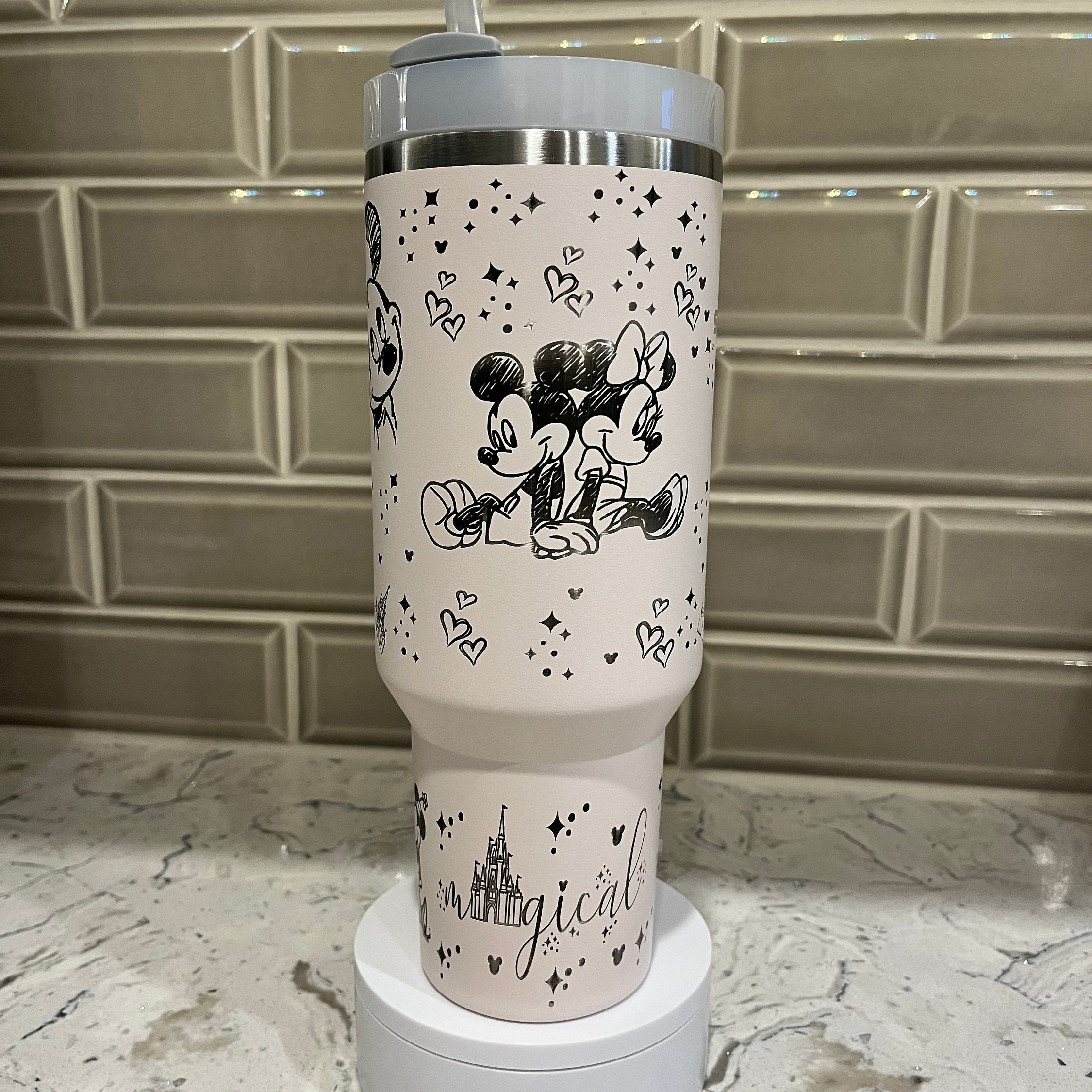 Mithtckey And Minthtnie Mouse Quencher H2.0 FlowState? Tumbler | 40 OZ