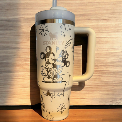 Mithtckey And Minthtnie Mouse Quencher H2.0 FlowState? Tumbler | 40 OZ