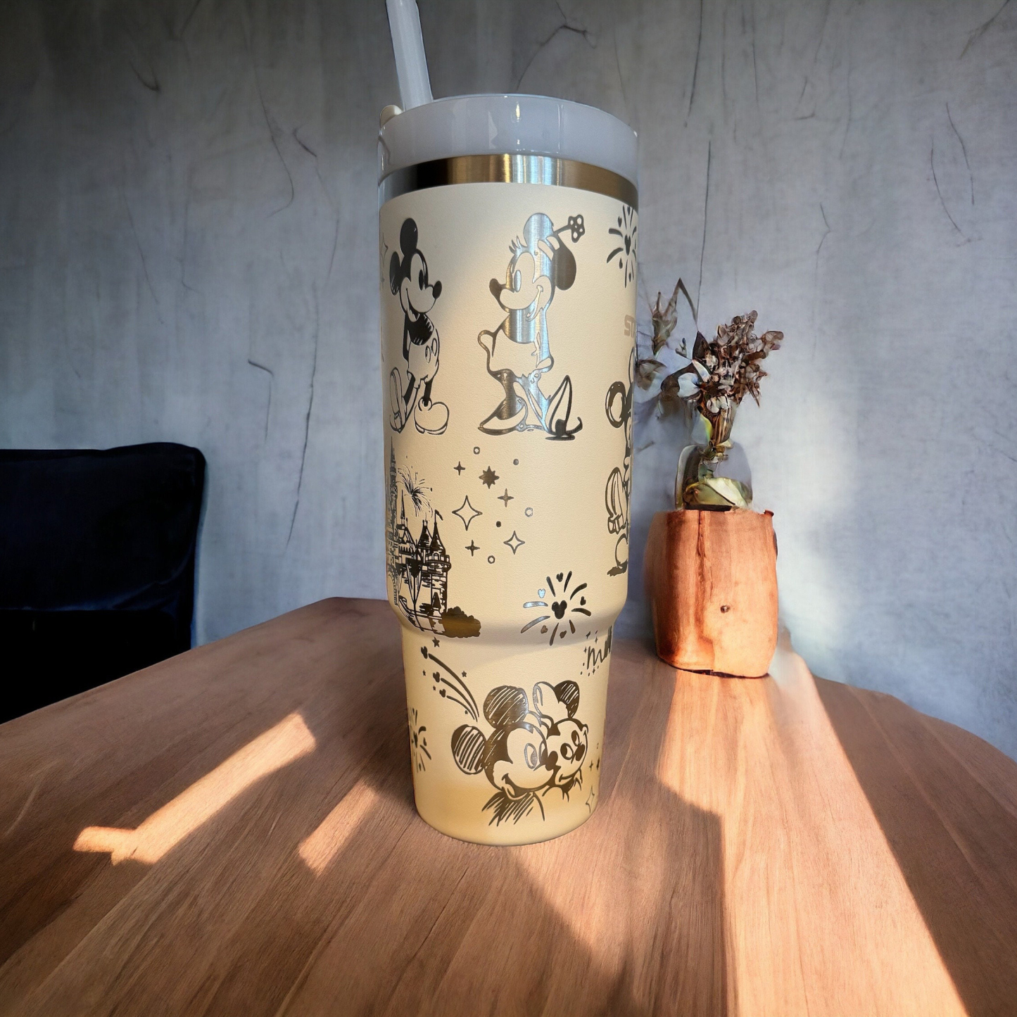Mithtckey And Minthtnie Mouse Quencher H2.0 FlowState? Tumbler | 40 OZ