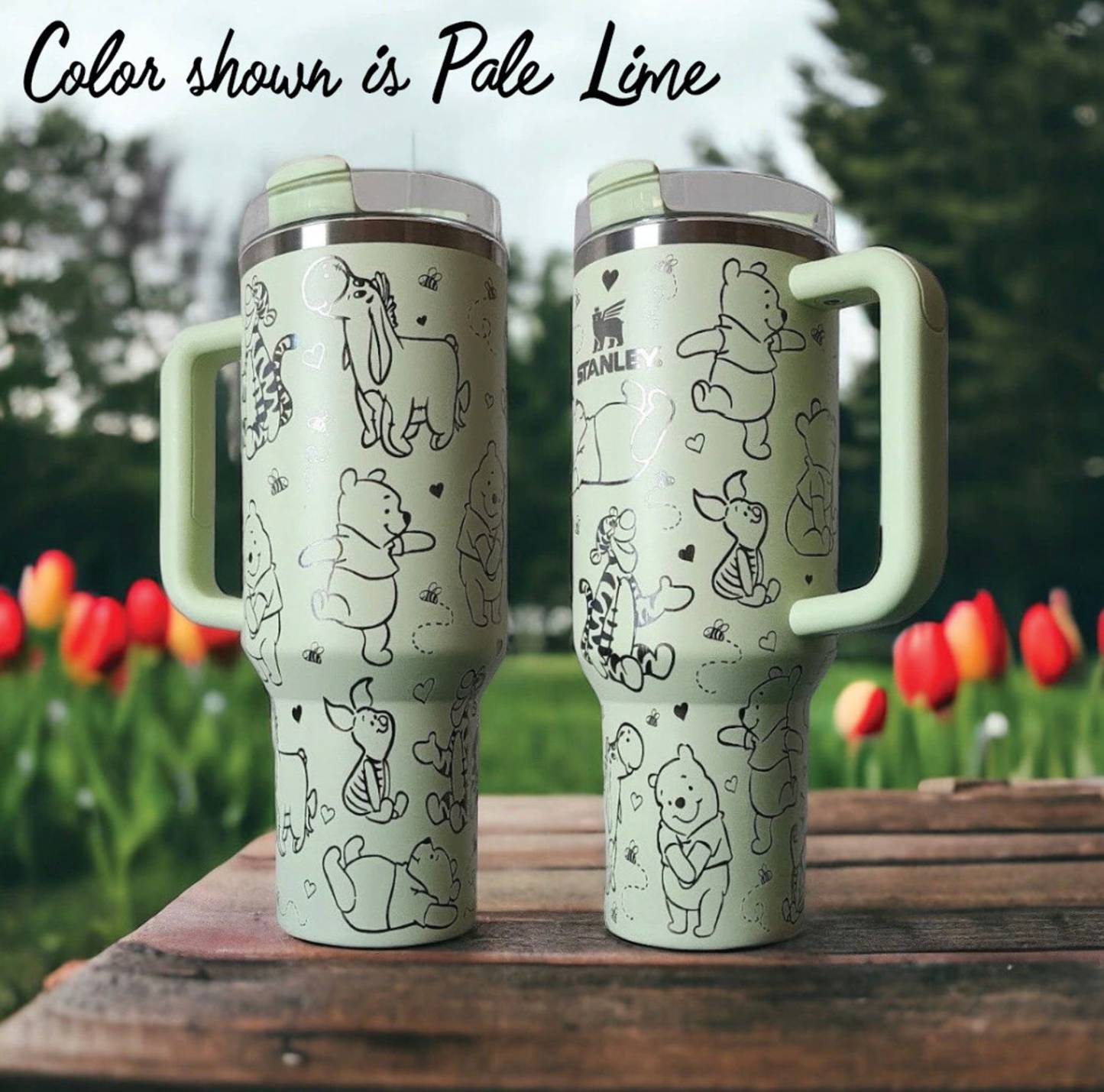 Pothtoh The Winthtnie Quencher H2.0 FlowState? Tumbler | 40 OZ