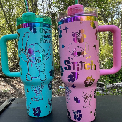 Lithtlo & Stitcthth Quencher H2.0 FlowState? Tumbler | 40 OZ