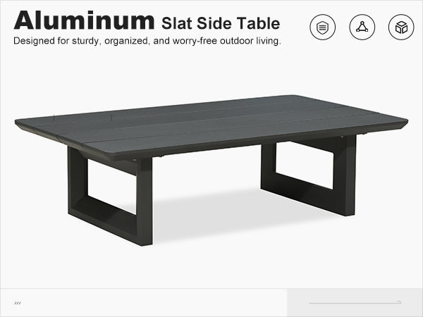 PURPLE LEAF Patio Conversation Set