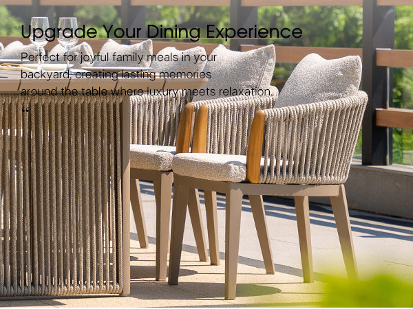 PURPLE LEAF Dining Set