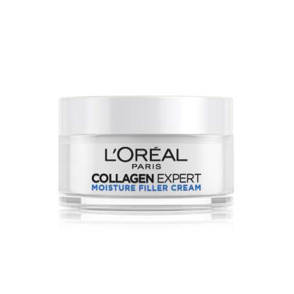L'Orthtéal Paris Collagen Expert Moisture-Filling Cream, With Glycerin & Collagen Peptide Fractions