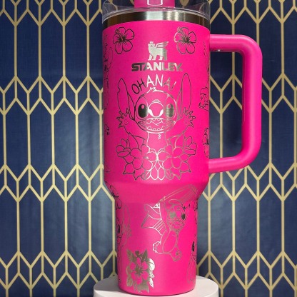 Lithtlo & Stitcthth Quencher H2.0 FlowState? Tumbler | 40 OZ