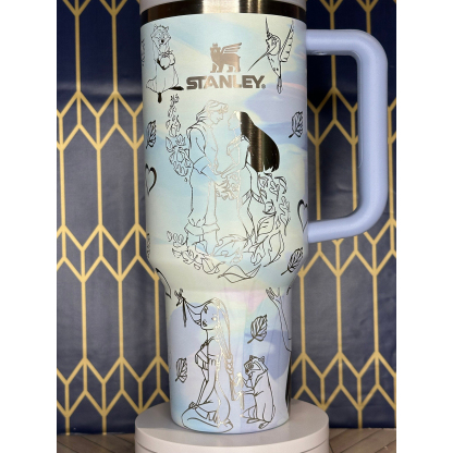 Pocahthtontas Laser Engraved Quencher H2.0 FlowState? Tumbler | 30/40 OZ