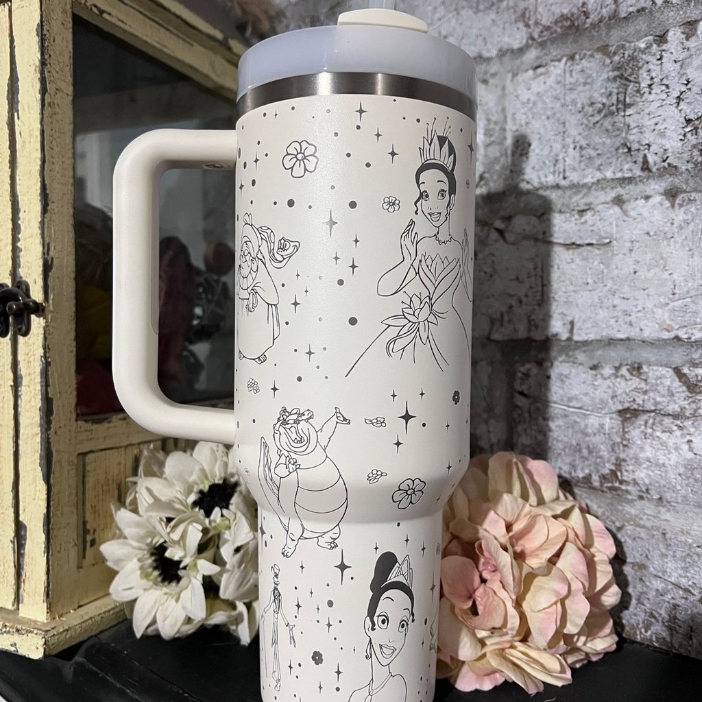 Printhtcess and the Frog Quencher H2.0 FlowState? Tumbler | 30/40 OZ