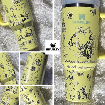 Pothtoh The Winthtnie Quencher H2.0 FlowState? Tumbler | 40 OZ
