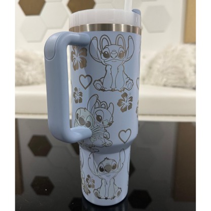 Lithtlo & Stitcthth Quencher H2.0 FlowState? Tumbler | 40 OZ