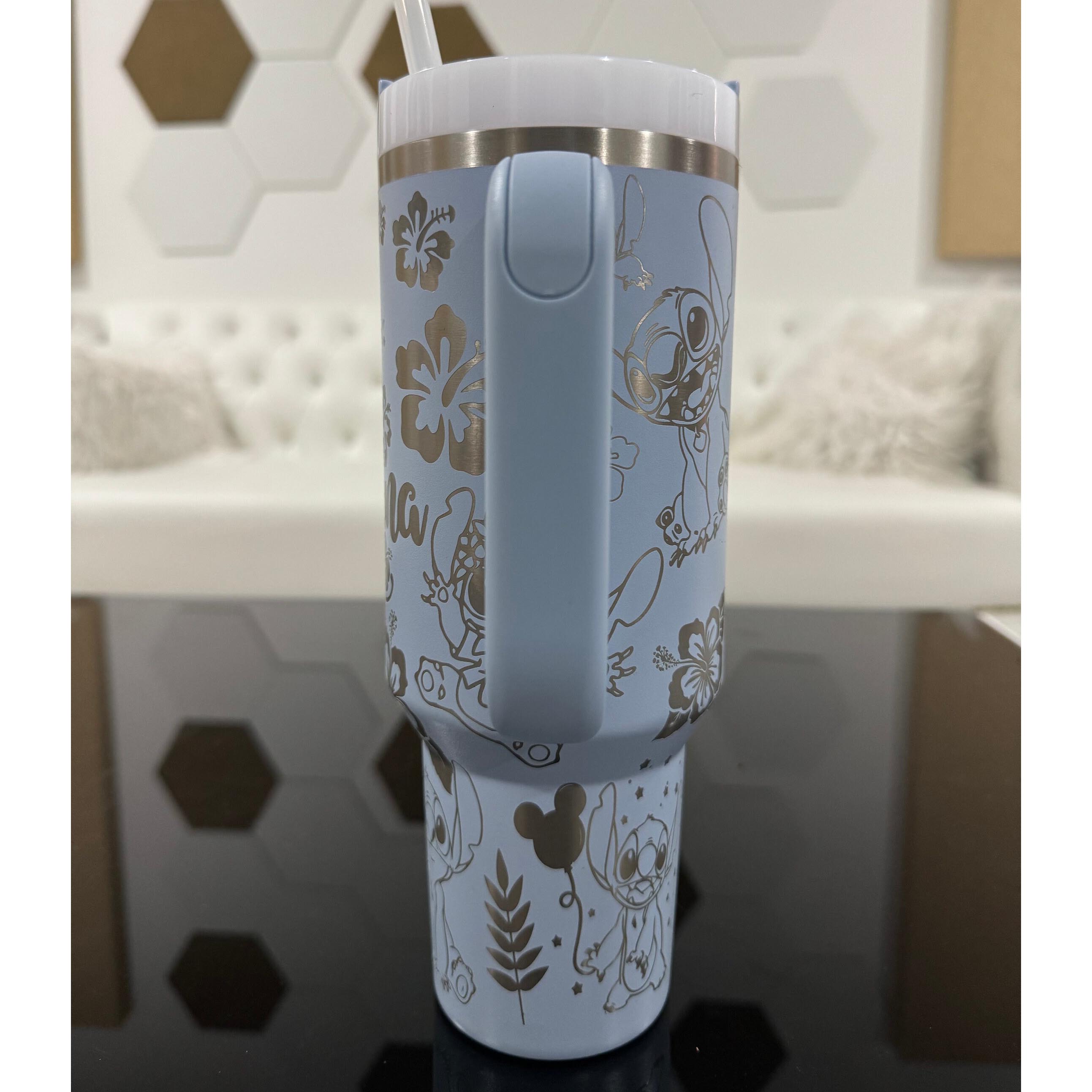 Lithtlo & Stitcthth Quencher H2.0 FlowState? Tumbler | 40 OZ