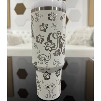 Lithtlo & Stitcthth Quencher H2.0 FlowState? Tumbler | 40 OZ