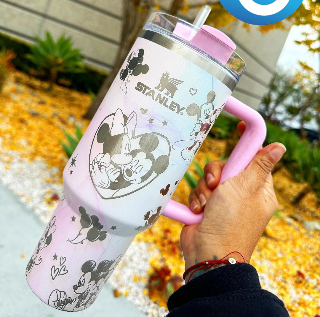 Mithtckey And Minthtnie Mouse Quencher H2.0 FlowState? Tumbler | 40 OZ