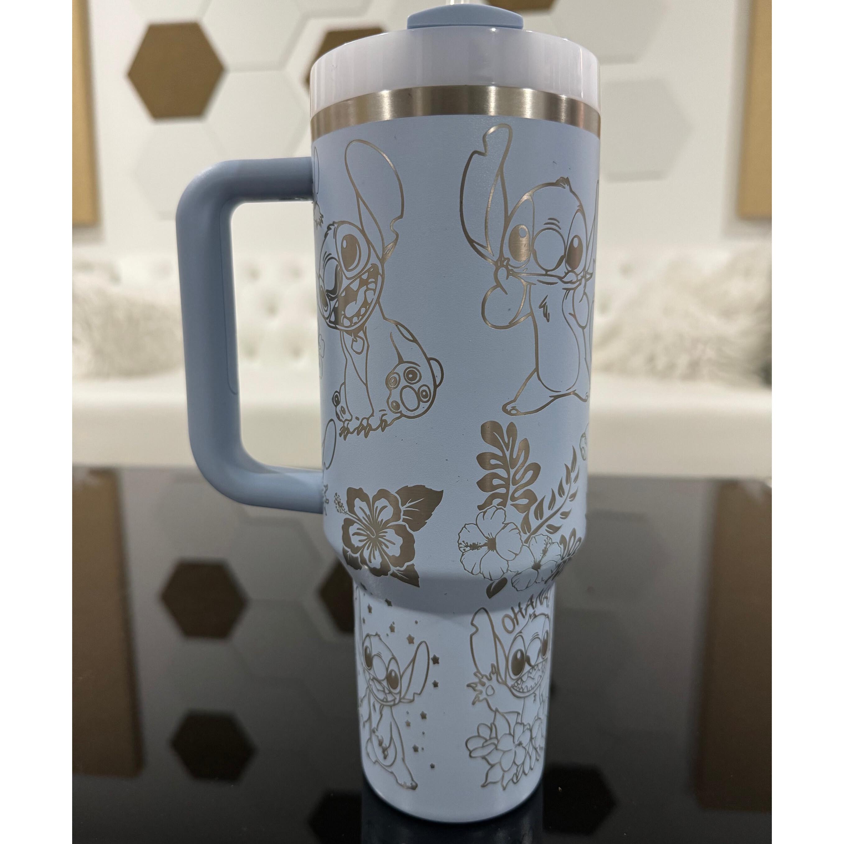 Lithtlo & Stitcthth Quencher H2.0 FlowState? Tumbler | 40 OZ