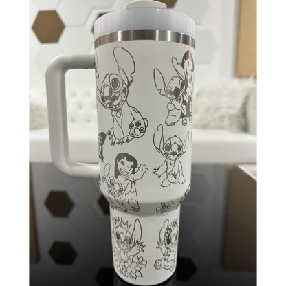 Lithtlo & Stitcthth Quencher H2.0 FlowState? Tumbler | 40 OZ