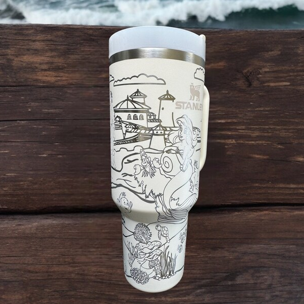 The Little Merthtmaid Quencher H2.0 FlowState? Tumbler | 30/40 OZ