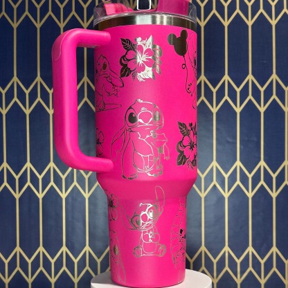 Lithtlo & Stitcthth Quencher H2.0 FlowState? Tumbler | 40 OZ