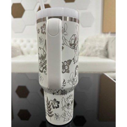Lithtlo & Stitcthth Quencher H2.0 FlowState? Tumbler | 40 OZ