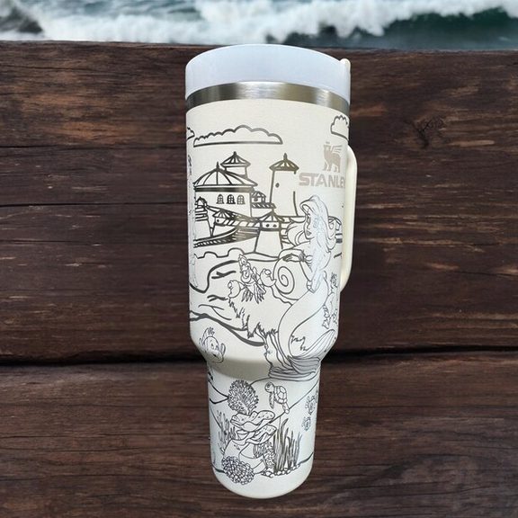 The Little Merthtmaid Quencher H2.0 FlowState? Tumbler | 30/40 OZ