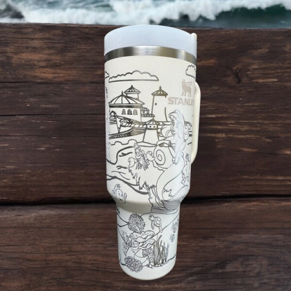 The Little Merthtmaid Quencher H2.0 FlowState? Tumbler | 30/40 OZ