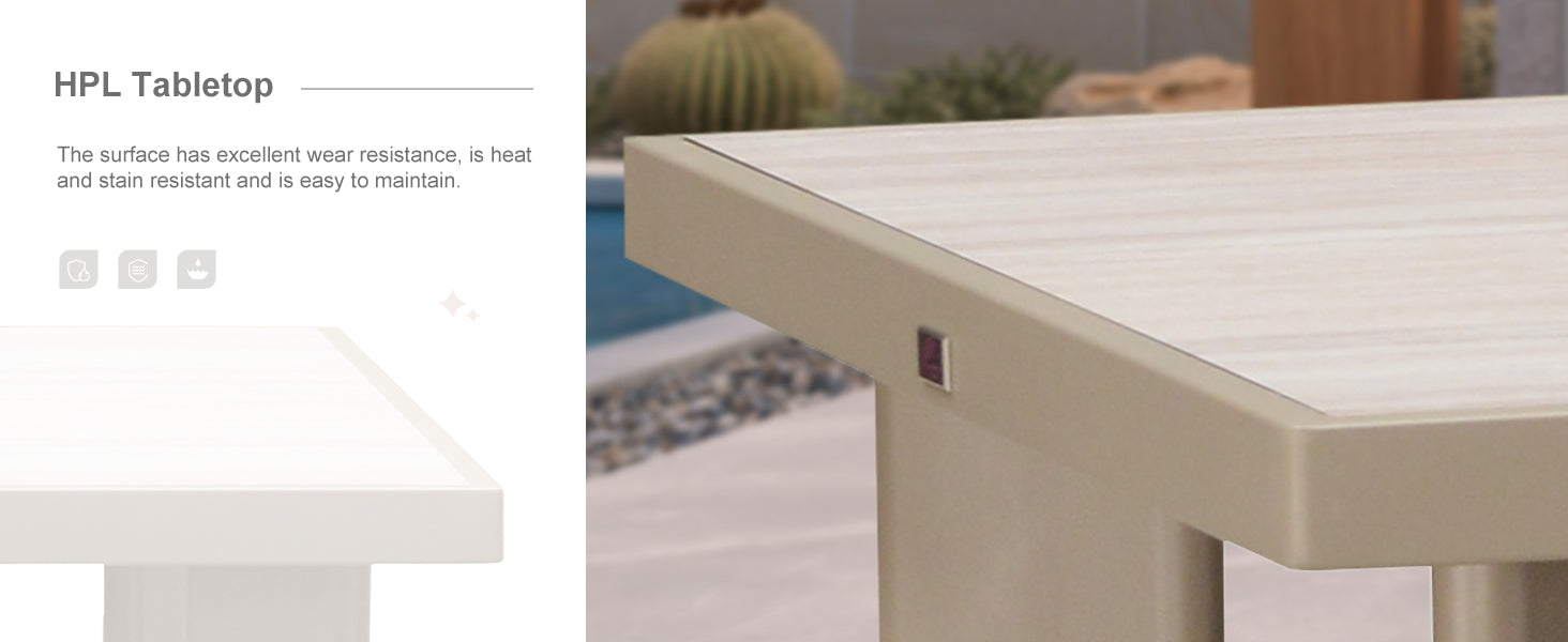 PURPLE LEAF Dining Set