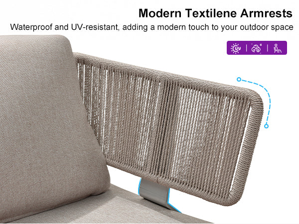 Textilene Armrests