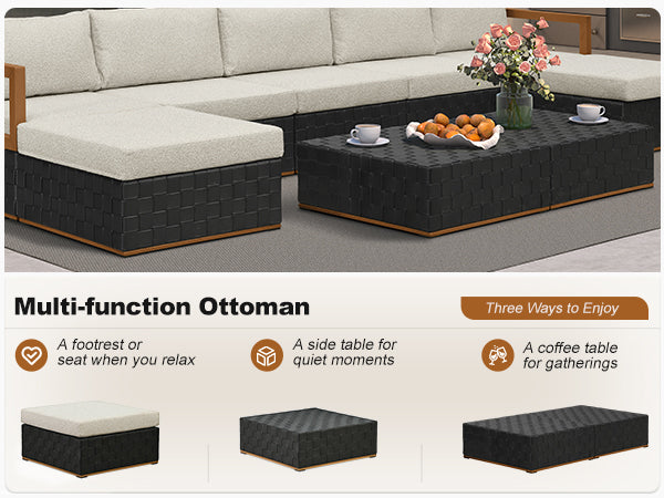 PURPLE LEAF Patio Conversation Set