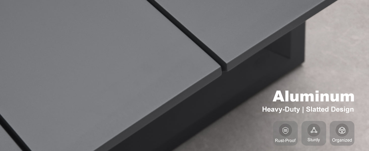 PURPLE LEAF Patio Conversation Set