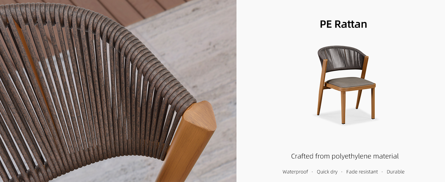 PURPLE LEAF Dining Set