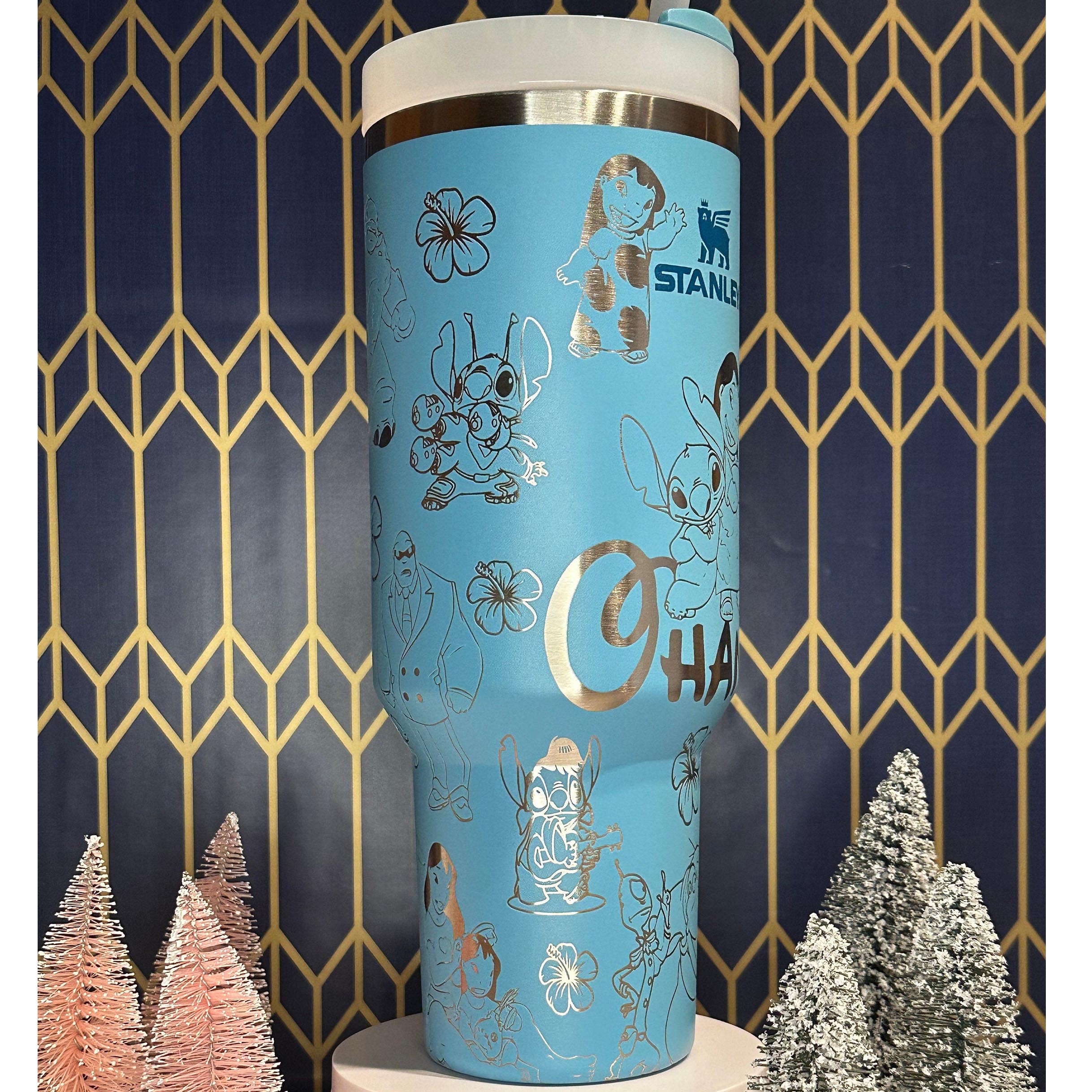 Lithtlo & Stitcthth Quencher H2.0 FlowState? Tumbler | 40 OZ