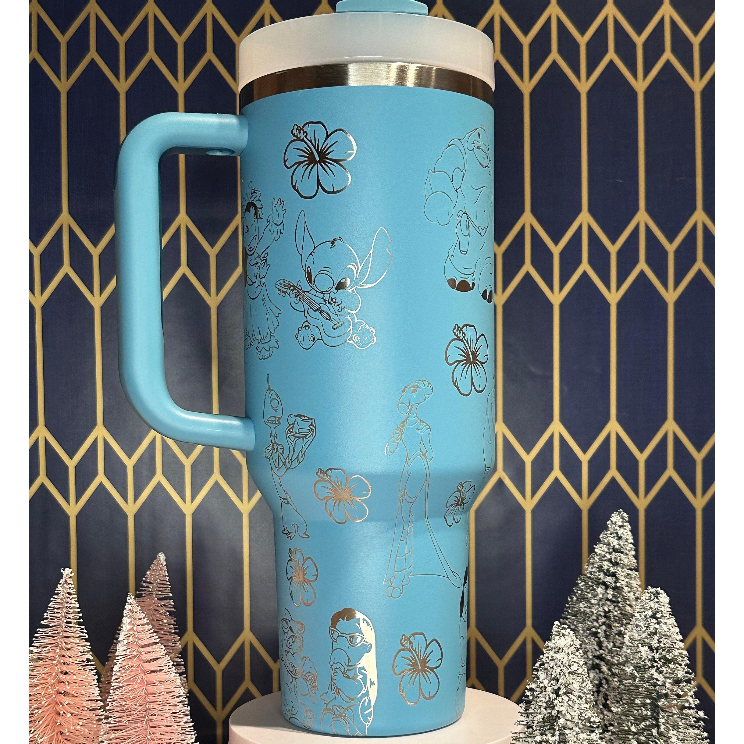 Lithtlo & Stitcthth Quencher H2.0 FlowState? Tumbler | 40 OZ