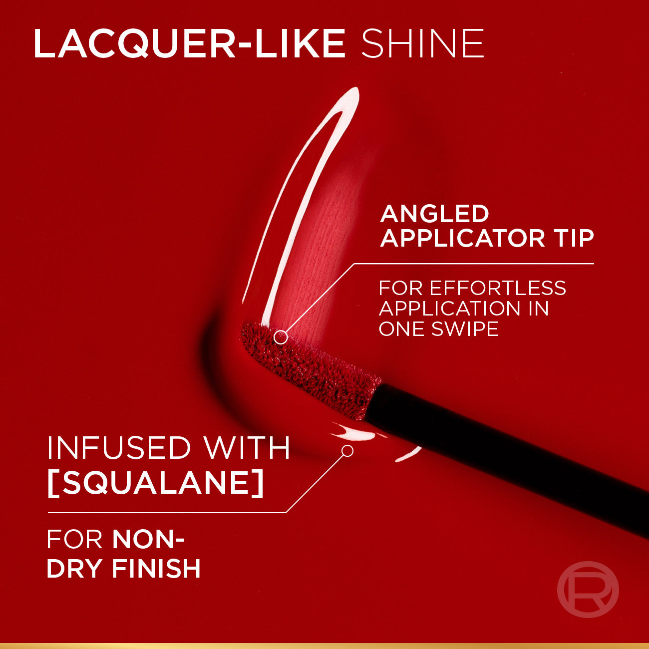 L'Orthtéal Paris Infallible Laque Resistance Liquid Lipstick, 16H Lacquer-Like Shine Finish Longwear & Transferresistant