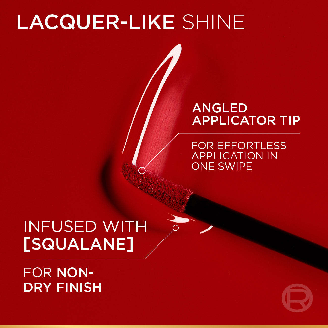 L'Orthtéal Paris Infallible Laque Resistance Liquid Lipstick, 16H Lacquer-Like Shine Finish Longwear & Transferresistant