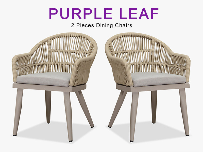 PURPLE LEAF Dining Set