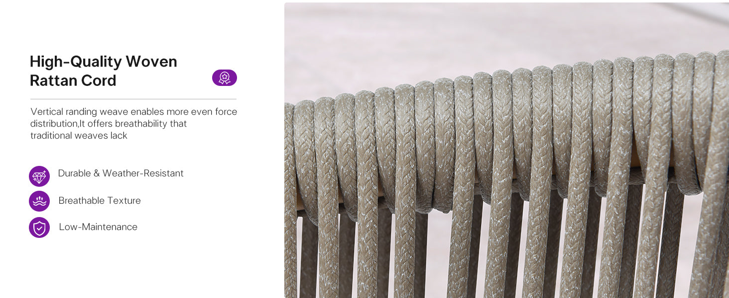 All-weather PE Rattan