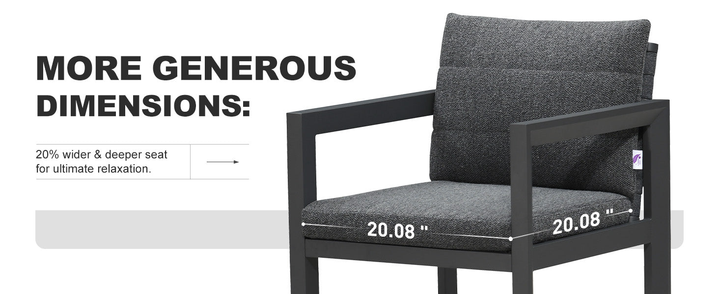 PURPLE LEAF Dining Set