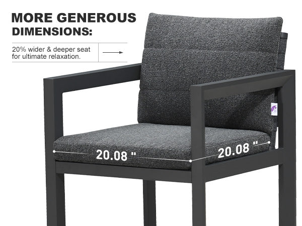 PURPLE LEAF Dining Set