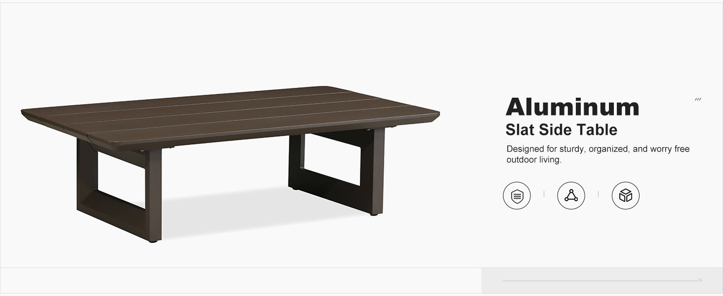 PURPLE LEAF Patio Conversation Set