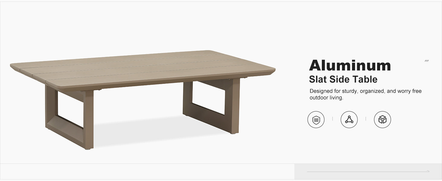 PURPLE LEAF Patio Conversation Set