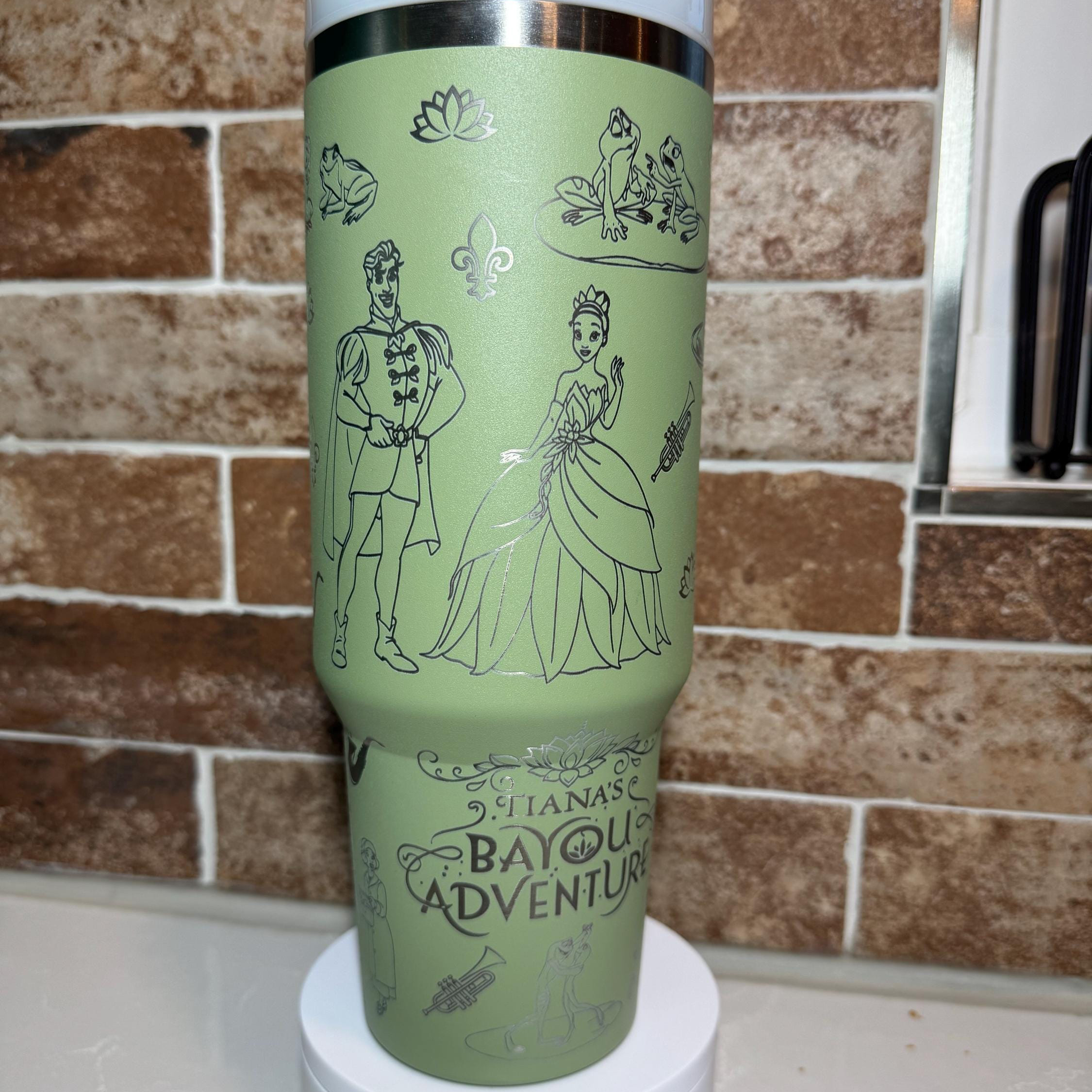 Printhtcess and the Frog Quencher H2.0 FlowState? Tumbler | 30/40 OZ