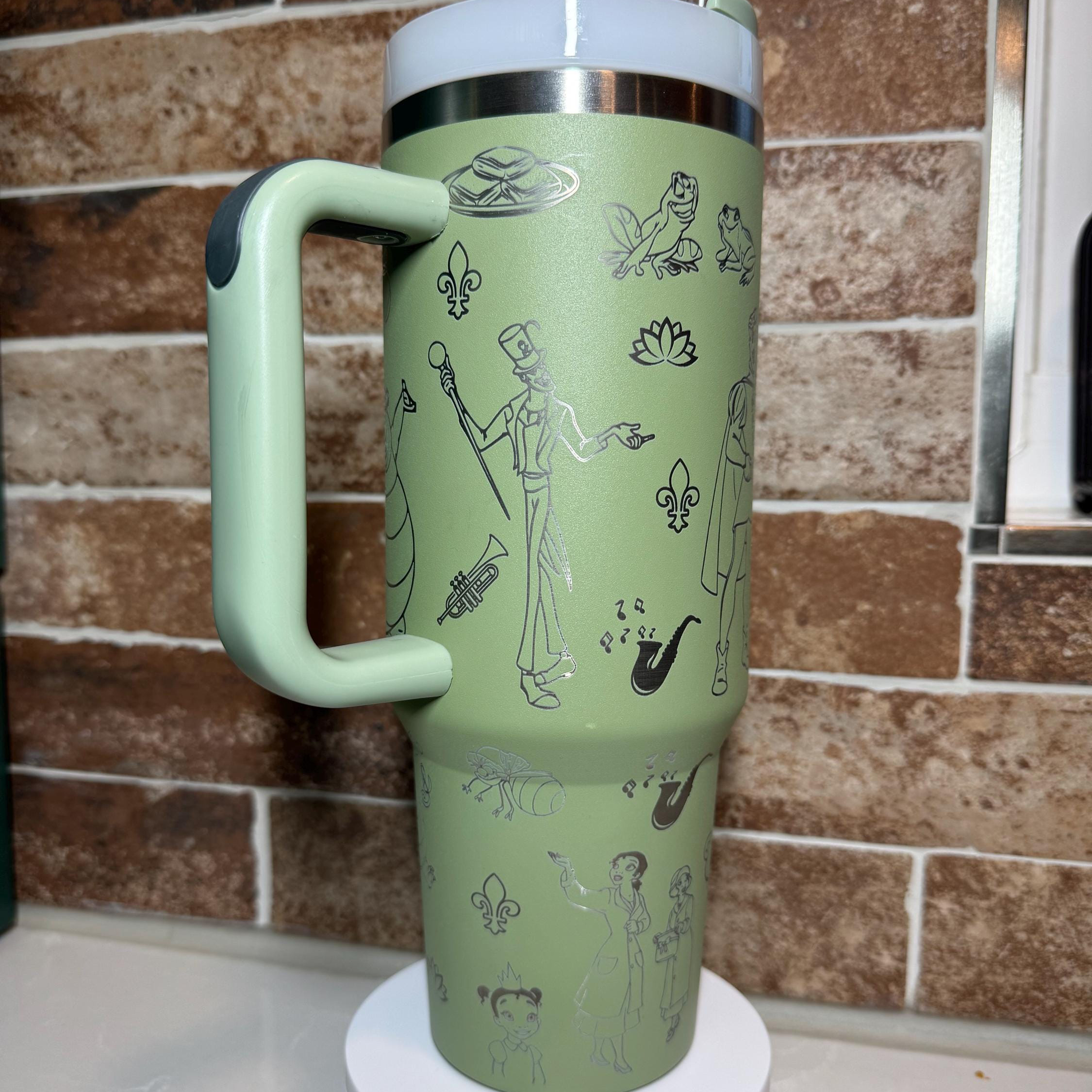 Printhtcess and the Frog Quencher H2.0 FlowState? Tumbler | 30/40 OZ