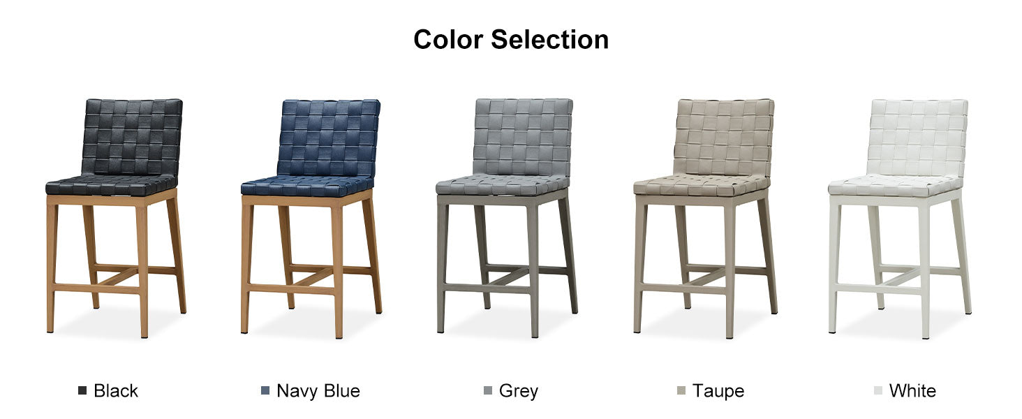 PURPLE LEAF Outdoor Bar Stools