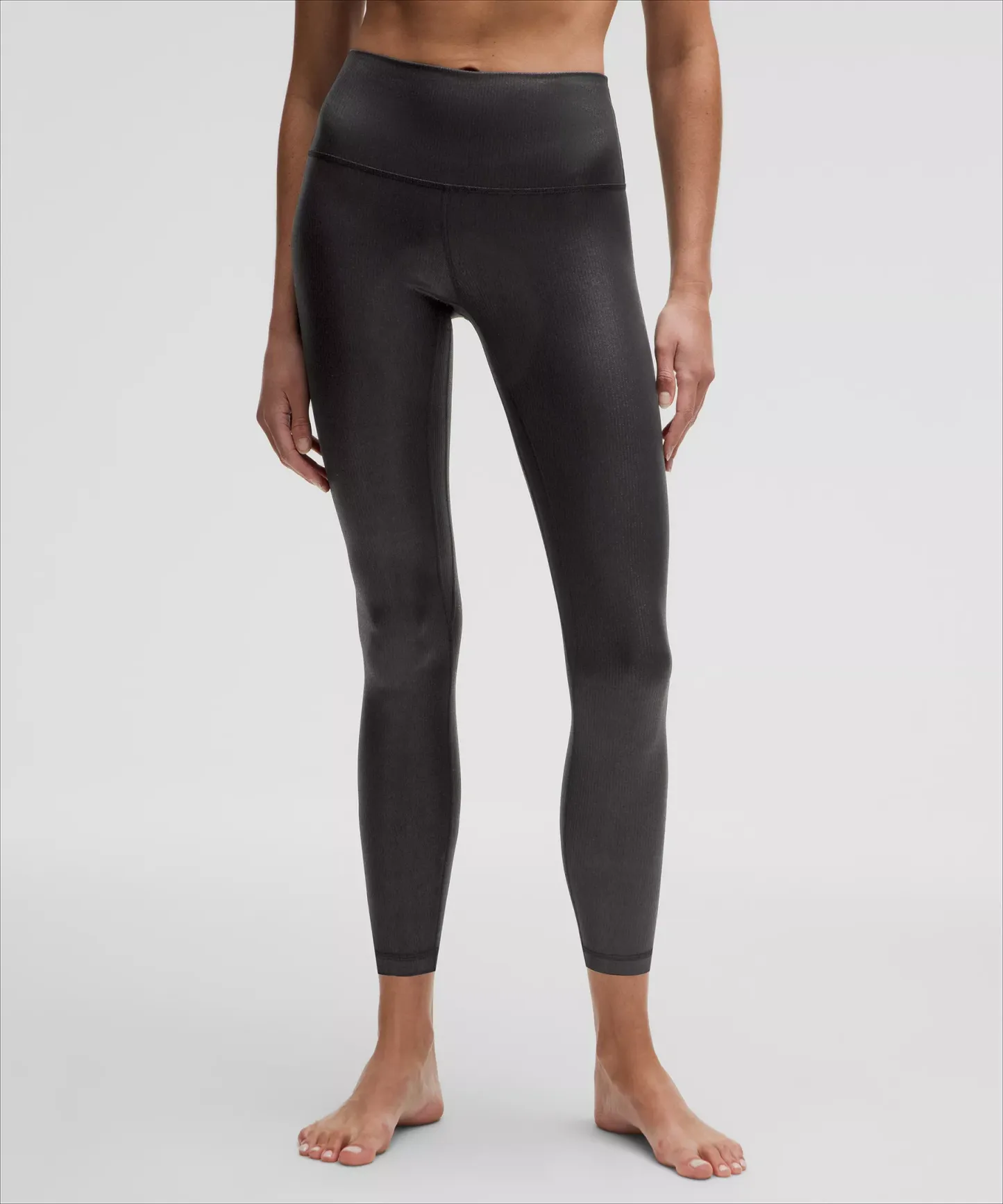 Luluthtlemon Align High-Rise Ribbed Pant 25" Shine