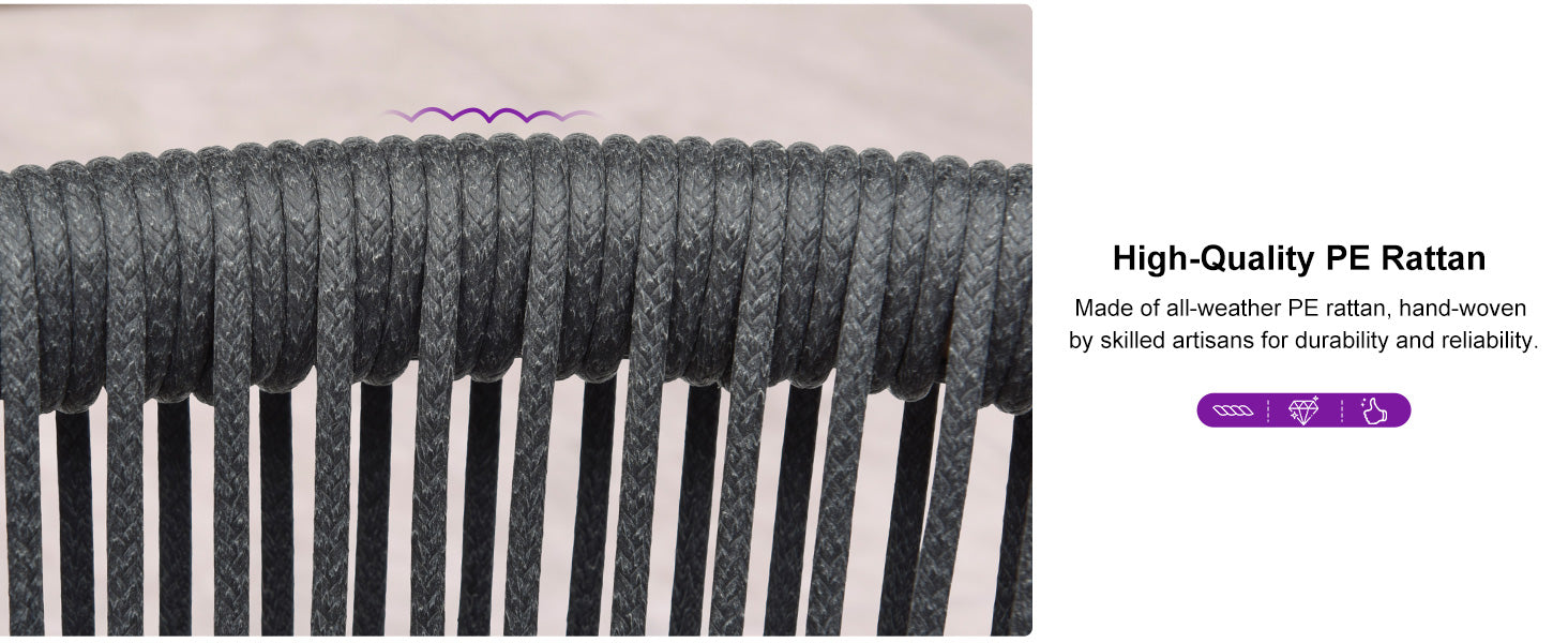 PURPLE LEAF Dining Set