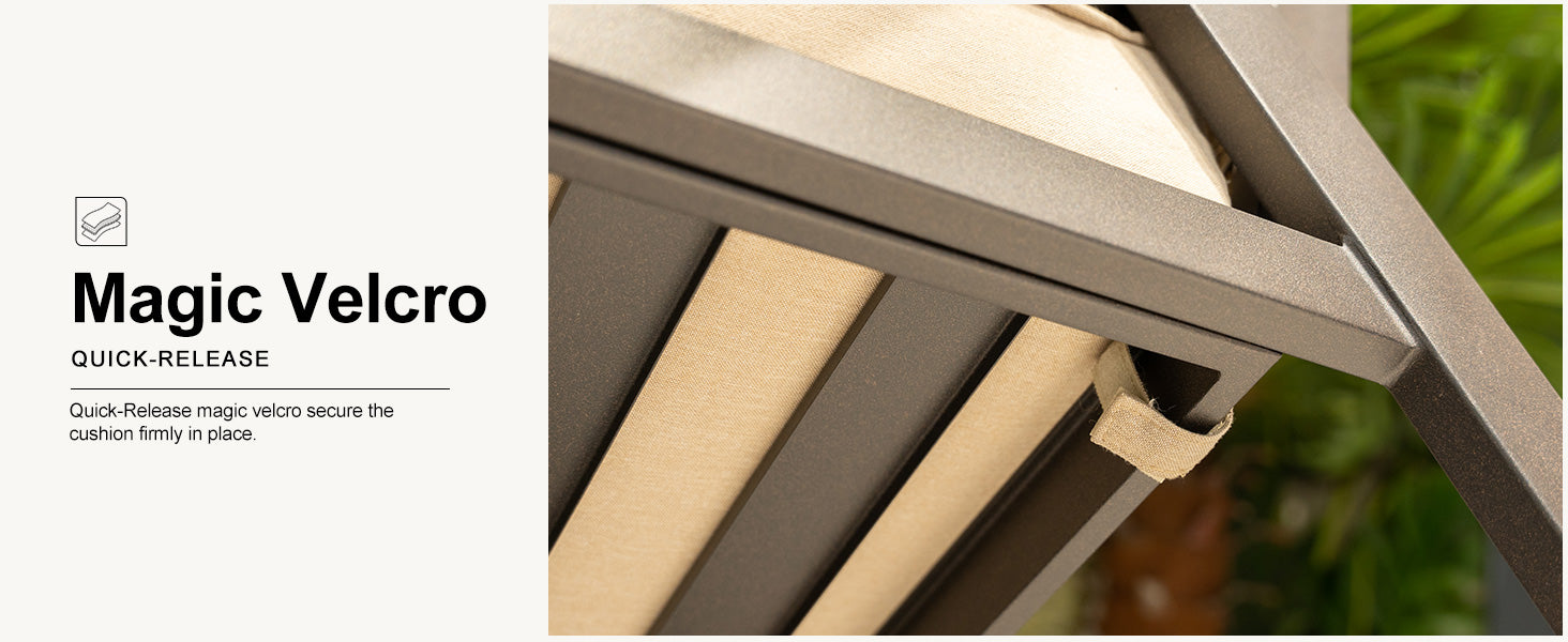 PURPLE LEAF Patio Conversation Set