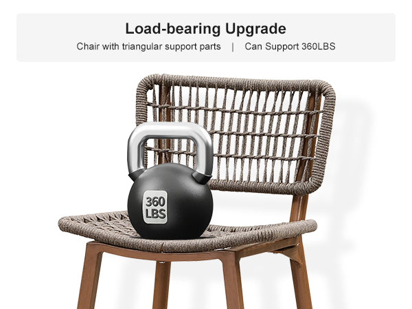 PURPLE LEAF Outdoor Bar Stools