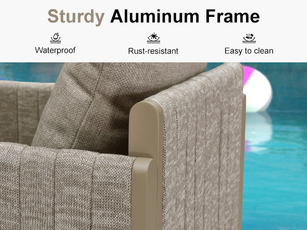 Sturdy Aluminum Frame